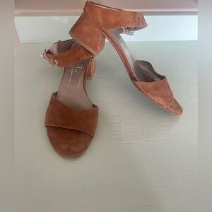 Agl tan Suede Women's Sandals